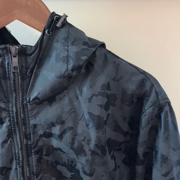 Zara Other - Zara Man | Black and Grey Spring Pleather Jacket